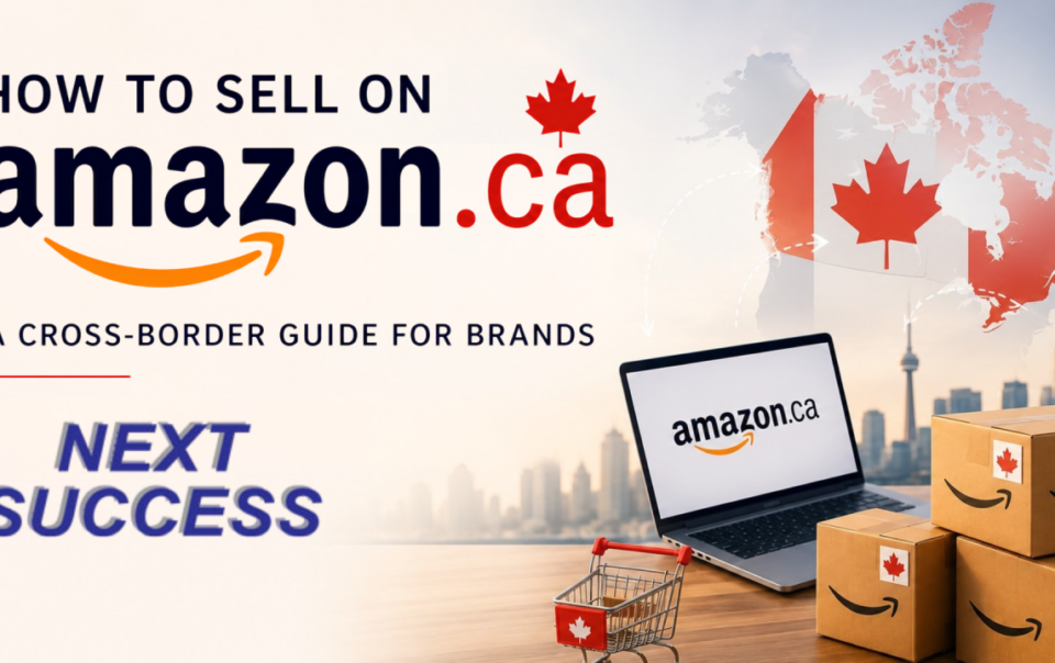How to sell on Amazon Canada – cross-border guide for brands expanding to Amazon.ca, by Next Success.